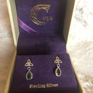 Cailin Celtic earrings from Ireland
